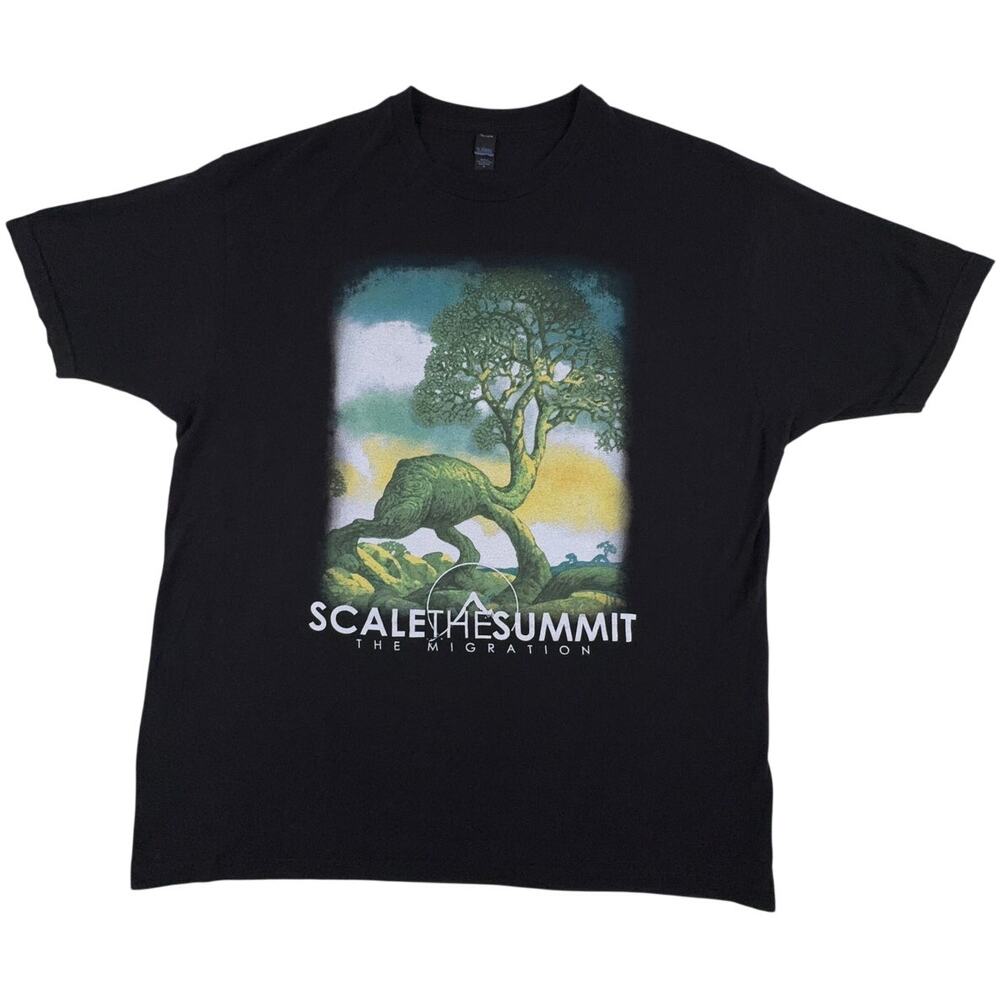 Scale the Summit The Migration Album T-Shirt XL Black Prog Metal Tultex